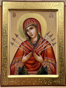Богородица «Семистрельная» Образец 15 Владимир