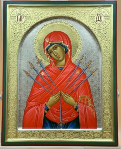 Богородица «Семистрельная» Образец 14 Владимир